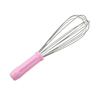 Batidor Profesional Resistente para Cocinar 30cm Rosa Bebรฉ